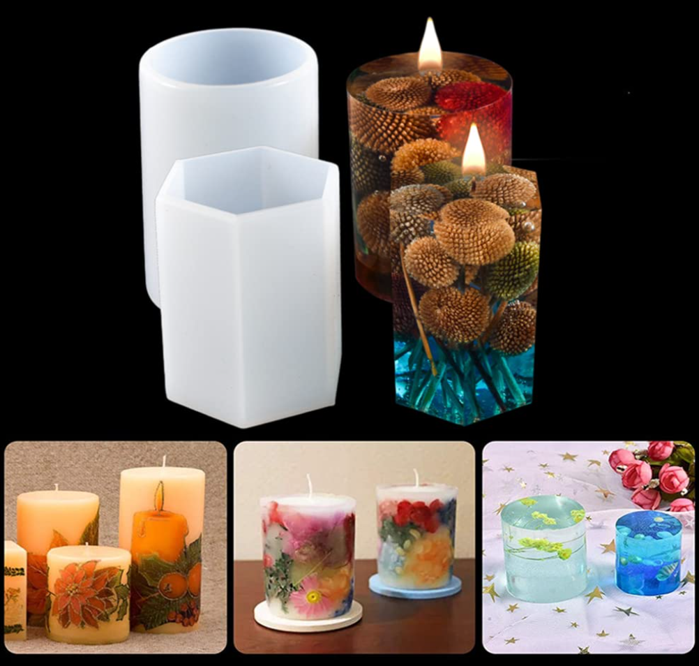 Set Molde Velas Clásicas 2 unidades