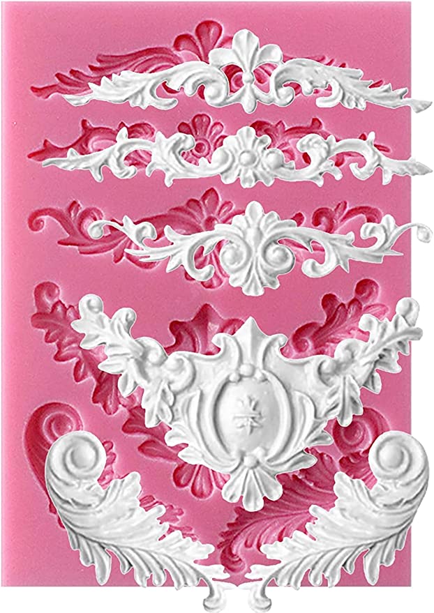 Molde Diseños Barrocos Grande