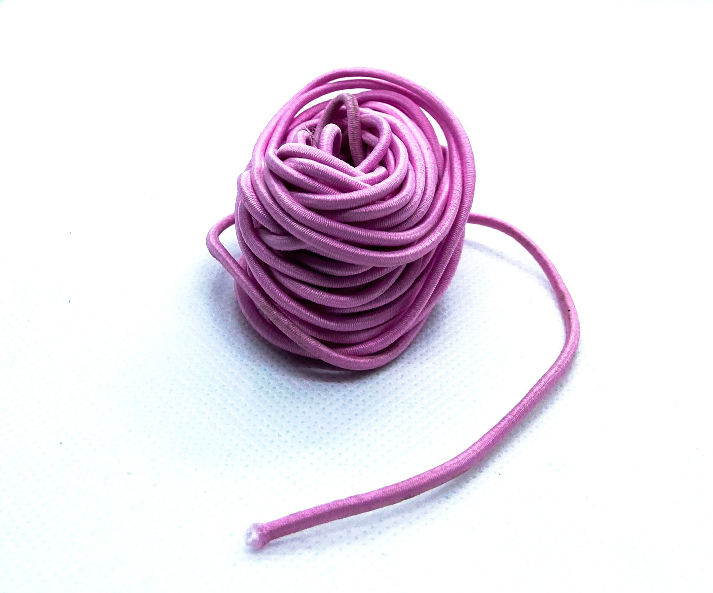 Cordón Elástico Rosado 2mm