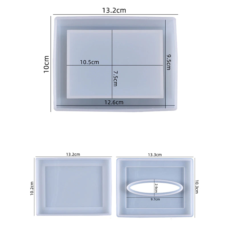 Molde de Caja para Papel Tissue