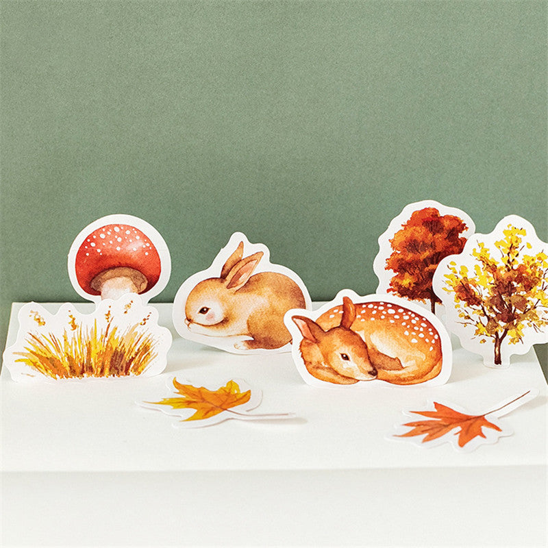 Set Stickers animales del bosque