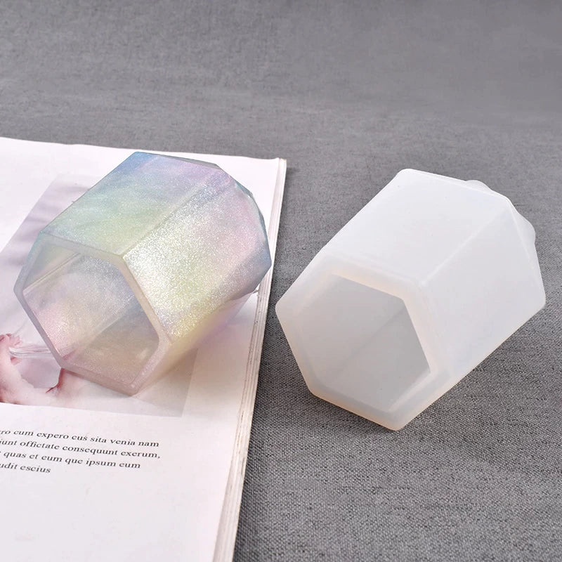 Molde Lapicero Hexagonal