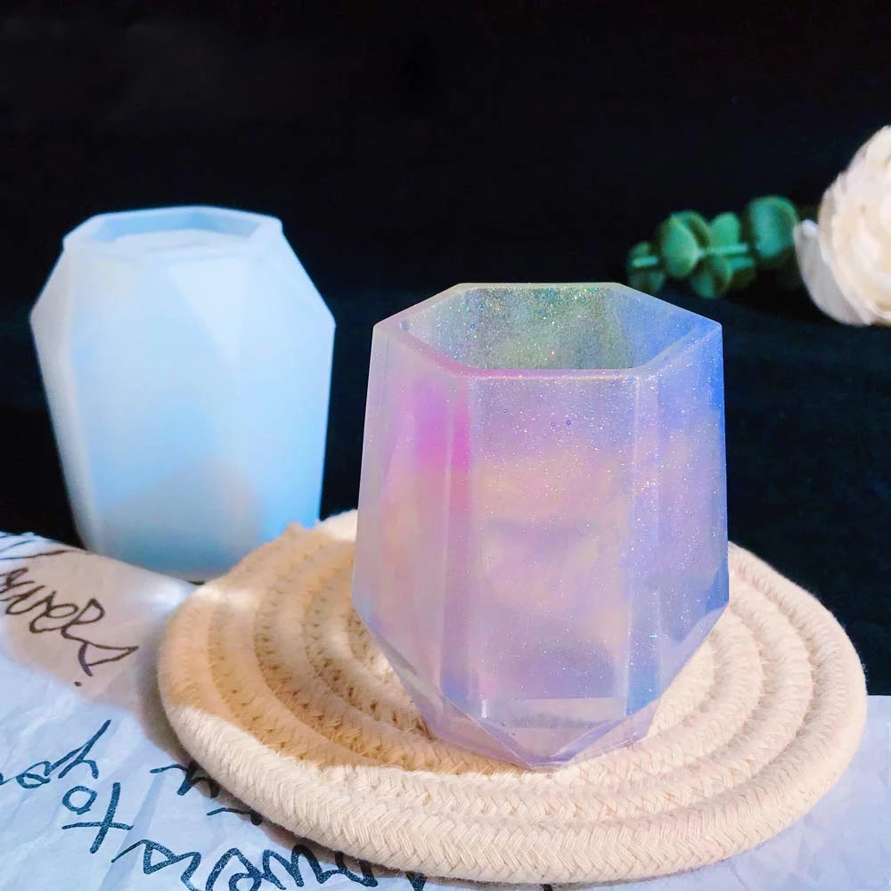Molde Lapicero Hexagonal