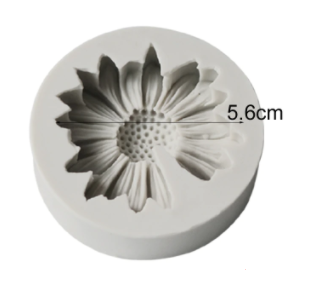 Molde de Silicona Flor Margarita