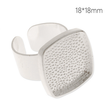 Bases Anillo Cuadrado - Pack 10 uds.