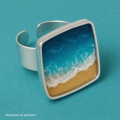 Bases Anillo Cuadrado - Pack 10 uds.