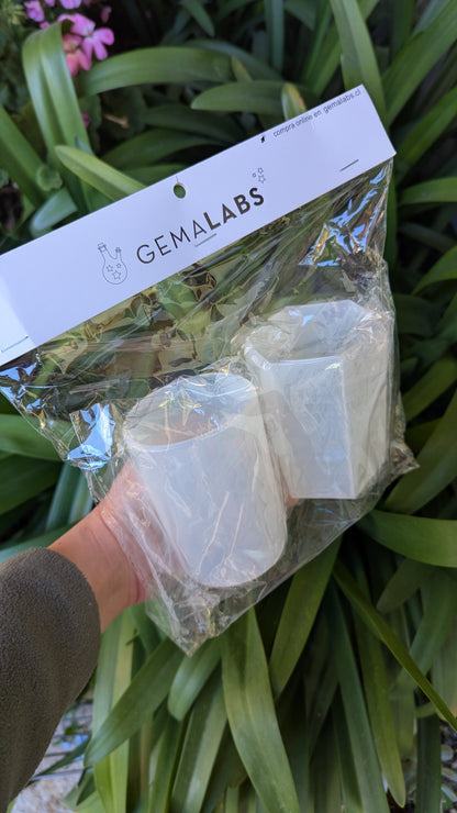 Set Molde Velas Clásicas 2 unidades