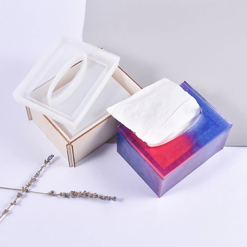 Molde de Caja para Papel Tissue