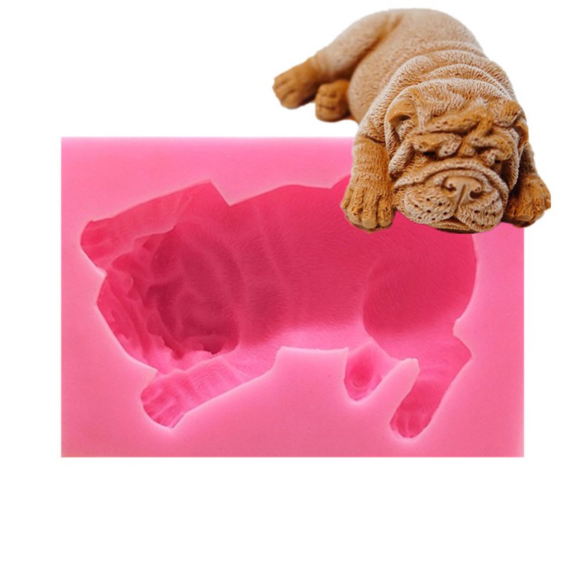 Molde Perro Shar Pei